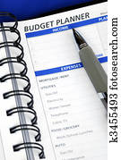 faire, les, budget, planification, sur, les, planificateur jour