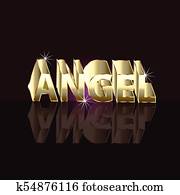 Angel praying Clipart  k7478452  Fotosearch