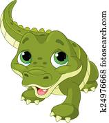 Baby alligator Baby alligator