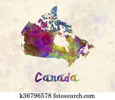 Canada in watercolor Canada in watercolor
