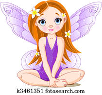 Little cute fairy Little cute fairy