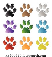 Paw Prints Paw Prints