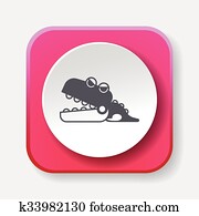 ワニ おもちゃ イラスト クリップアート 切り張り イラスト 絵画 集 K Fotosearch