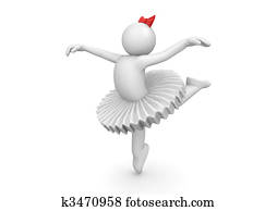 Ballerina dancing in tutu Ballerina dancing in tutu