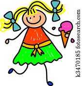 ice cream girl ice cream girl