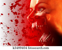 Bloody Vampire Mouth Bloody Vampire Mouth