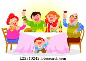 family dinner family dinner