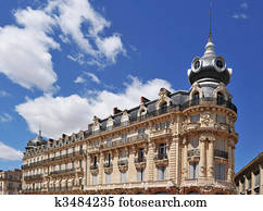 french architecture in Montpellier