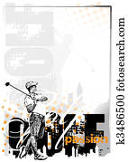 golf background golf background