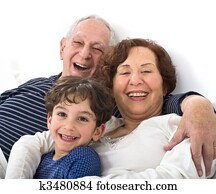 grandparents grandchild bed