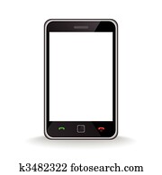 Modern mobile smart phone Modern mobile smart phone