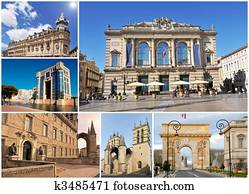 Monuments in Montpellier