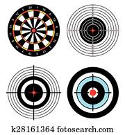 Target Clip Art | target | Fotosearch