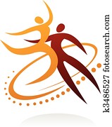 댄스, 한 쌍, -, 1