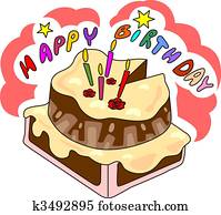 Birthday cake Birthday cake
