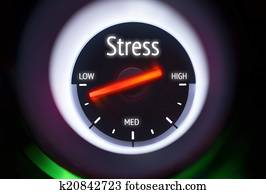 Low Levels of Stress Concept Low Levels of Stress Concept