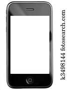 modernes, berührungsbildschirm, telefonger?t modernes, berührungsbildschirm, telefonger?t