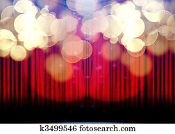 Movie or theater curtain Movie or theater curtain