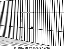 Prison bars