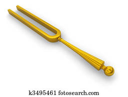 Retro tuning fork Retro tuning fork