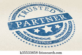 Trust in Business Partnership Background Trust in Business Partnership Background