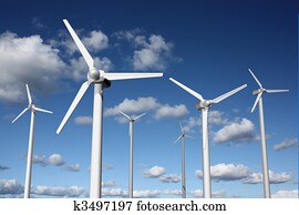 Wind power farm Wind power farm