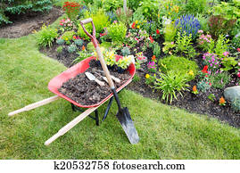 עבודה של גן, being, עשה, לאנדסכאפינג, a, פלוווארבאד