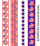 *רביעי של יולי, פטריוטי, גבולות