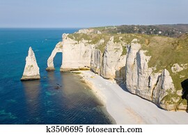 Cliffs at Etretat Cliffs at Etretat