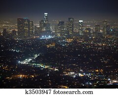 Los Angeles Night Los Angeles Night
