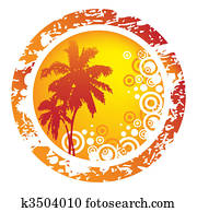 tropical, plano de fondo