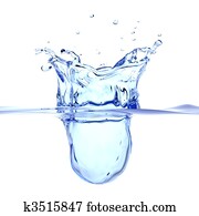 Abstract water splash Abstract water splash