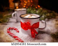 hot cocoa by the cup
