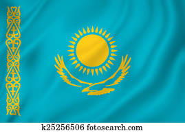Kazakhstan flag