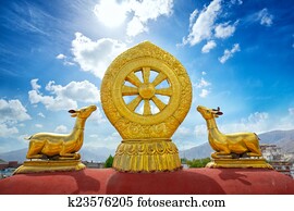 Monastery roof decoration