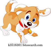 Playful puppy Playful puppy