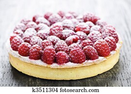 Raspberry tart Raspberry tart