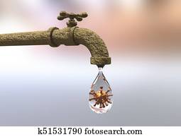 Safety of drinking water concept Safety of drinking water concept