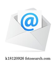 Email Web Contact Concept Email Web Contact Concept