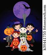 Halloween Children