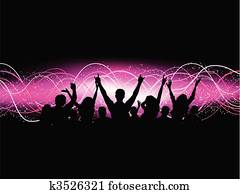 party, crowd party, crowd