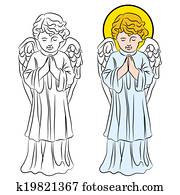 Praying Angel Praying Angel