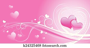 Valentine background wiht hearts Valentine background wiht hearts