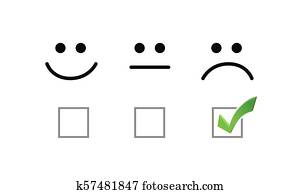 A むっとした 顧客 イラスト K Fotosearch