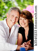 Beautiful mature couple