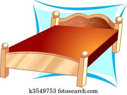 Bed sheet Stock Illustrations. 1,059 bed sheet clip art images and ...
