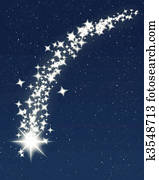blue shooting star blue shooting star