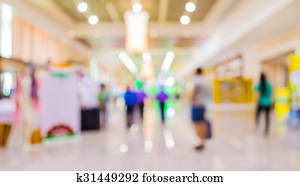 blurred image of people at trade show blurred image of people at trade show