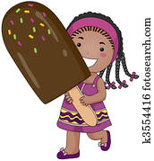 Girl with Ice Candy Girl with Ice Candy