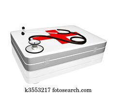 stethoscope, en, medische uitrusting